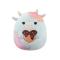 Мягкие животные - Мягкая игрушка Squishmallows Коровка Каедия 13 см (SQVA00824)