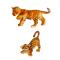 Фигурки животных - Игровая фигурка Kids Team Сафари Тигренок в ассортименте (Q9899-A83/3)