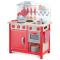 Дитячі кухні та побутова техніка - Ігровий набір New classic toys Bon appetit Deluxe Кухня червона (11060)