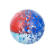 Спортивні активні ігри - М'яч Rubber ball 9 дюймів червоно-синій (MS 3587/3)