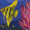 Товари для малювання - Картина за номерами Art Craft Жовта рибка 30 х 30 см (11535-AC)