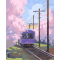 Товары для рисования - Картина по номерам Art Craft Поезд в Синдзюку 40 х 50 см (10533-AC)