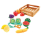 Дитячі кухні та побутова техніка - Ігровий набір Addo Busy Me Грай-нарізай-фрукти (315-13126-B)