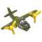 Транспорт і спецтехніка - Літак Technok хакі (9666-2)