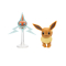 Фигурки персонажей - Набор фигурок Pokemon W17 Иви и Ротом (PKW3567-W17)