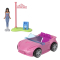 Транспорт і улюбленці - Ігровий набір Barbie Mini BarbieLand Кабріолет (HYF38/1)