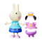Фігурки персонажів - Ігровий набір Peppa Pig Модна пригода Одягни Ребекку (G0329)