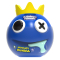 Фигурки персонажей - Игровой набор PhatMojo Rainbow Friends Блю (123751)