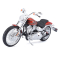 Автомоделі - Мотоцикл Maisto Harley-Davidson Motorcycles With Stand H-D Fxsbse Cvo Breakout Metallic Orange (32320/32327)