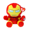 Персонажі мультфільмів - М’яка іграшка TY Marvel Залізна людина 15 см (44005)
