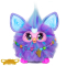 М'які тварини - Інтерактивна іграшка Furby Фербі Purple з аксесуарами (F6743)