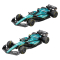 Автомодели - Автомодель Bburago Race Aston Martin AMR23 2023 в ассортименте (18-38090)