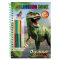 Товары для рисования - Раскраска Moxy Dinosaur expedition с наклейками и карандашами (961029)