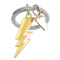 Брелоки - Брелок Metalmorphose Lightning bolt (8000020377665)