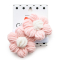 Біжутерія та аксесуари - Резинки Glamurino Puffy flowers рожеві (62102.5)