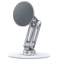Меблі для геймерів - Магнітна підставка для смартфона OfficePro Silver (MS760S)