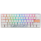 Ігрова периферія - Клавіатура Ducky One 3 Mini Cherry MX Silent Red RGB White UA механічна (DKON2161ST-SUAPXPWWWSC1)