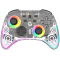 Ігрові приставки - Геймпад GamePro 2.4G/BT 5.1/USB Switch/PC/iOS/Android RGB Transparent (GPX13T)