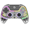Геймпади - Геймпад GamePro BT 5.3/USB PC/iOS/Android/PS3/PS4 RGB Transparent (GPS13T)