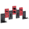 Меблі для геймерів - Настінна дошка-органайзер OfficePro Black/red (WO1080B)