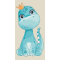 Товари для малювання - Картина за номерами Art Craft Cute dino 40 х 80 см (15112-AC)