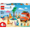Конструктори LEGO - Конструктор LEGO Bluey Пляж і сімейна поїздка на автомобілі Блуї (11202)