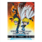 Канцтовари - Картон білий Kite Naruto 10 аркушів A4 (NR24-254)