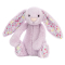М'які тварини - М'яка іграшка Jellycat Зайчик бузковий S 18 см (BLB6BNLN)