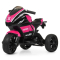 Електромобілі - Мотоцикл Bambi Racer рожевий (M 4135EL-8)