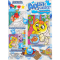 Товари для малювання - Водна розмальовка Danko toys Aqua painter Котик з акваріумом (AQP-01-08U)