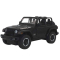 Радиоуправляемые модели - Автомодель Rastar JEEP Wrangler Rubicon на радиоуправлении 1:14 черная (454.00.29)
