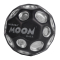 Спортивні активні ігри - М'яч-стрибун Waboba Moon ball Nether чорний з срібним (322C99_A/2)