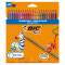 Канцтовари - Олівці кольорові BIC Kids Evolution Stripes 24 штук (bc950525)