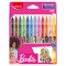 Канцтовары - Фломастеры Maped Barbie 12 цветов (MP.845418)