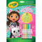 Розмальовки та актівітібуки (2-6 років) - Розмальовка Crayola Gabby's Doll's House (04-7024G)