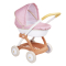 Транспорт і улюбленці - Коляска Smoby Baby Nurse Теракотова пудра люлька з корзиною (7600254124)
