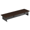 Меблі для геймерів - Підставка для монітора OfficePro Dark Wood/Black (MR145DW)
