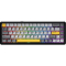 Клавіатура і миші - Клавіатура Ajazz AK680 MAX 8+8K Magnetic Switch-Black-Gray-Yellow Keycaps-RGB -Aluminum Positioning Plate-3 Model Version (AK680-M-BGY-A)