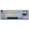 Клавіатура і миші - Клавіатура Ajazz AK680 MAX 8+8K Magnetic Switch-Blue-White-Dark Blue Keycaps-RGB -Aluminum Positioning Plate-3 Model Version (AK680-M-BWD-A)