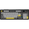 Клавіатура і миші - Клавіатура Ajazz AK980 Clear Sky Switch Black-Gray-Yellow 3 Model-With Screen RGB (AK980-CS-BGY)