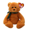 М'які тварини - М'яка іграшка TY Beanie Babies Коричневий ведмедик Winston 15 см (41345)