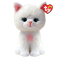 М'які тварини - М'яка іграшка TY Beanie Babies Біла кішка Amelia 15 см (37377)