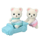Фигурки животных - ​Игровой набор Sylvanian Families Белые медвежата-близнецы (5830)