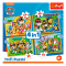 Пазлы - Пазлы Trefl Paw Patrol Праздник у щенячьего патруля 4 в 1 (34395)