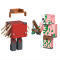 Фігурки персонажів - Набір фігурок Minecraft Zombified Piglin and Minecraft Strider (GTT53/10)