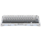 Клавиатура и мыши - Клавиатура GravaStar Mercury K1 80keys Kailh Cheery Pink EN/RUS BT/WL/USB белый (GSK1_GWHT)