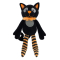 Мягкие животные - Мягкая игрушка Keel toys Keeleco Halloween Кукла Danglies Котик 12 см (EH3881/3)