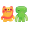 Фигурки персонажей - Набор фигурок Fuggler-K Серия 2 (FG2215K)