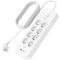 Павербанки - ​Подовжувач-фільтр мережевий Belkin 8хТип F 3x1 5мм кв 16А USB-A/USB-C 18Вт з захистом від перенапруги 2м білий (SRB003VF2M-V2)