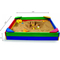 Игровые комплексы, качели, горки - Детская песочница цветная SportBaby с уголками 145х145х24 (Песочница - 1)